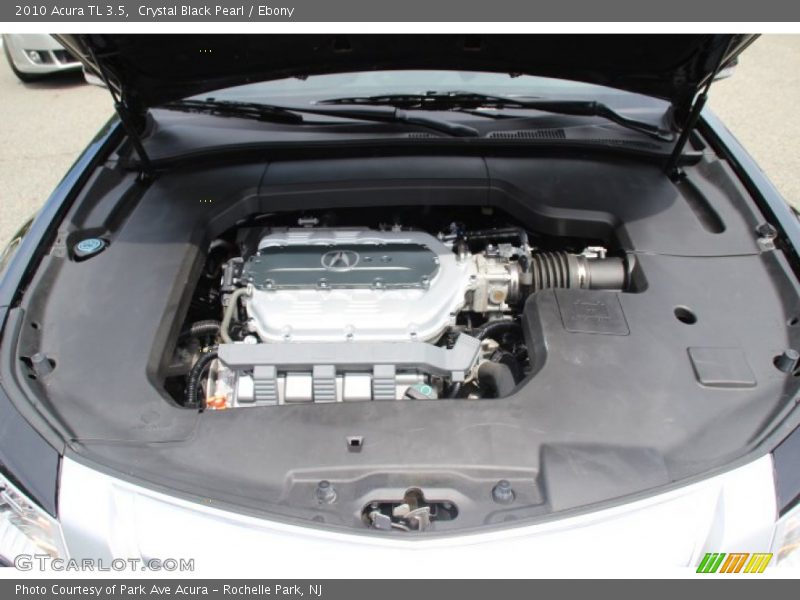 Crystal Black Pearl / Ebony 2010 Acura TL 3.5