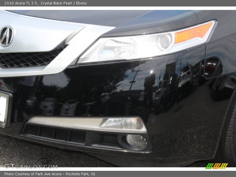Crystal Black Pearl / Ebony 2010 Acura TL 3.5