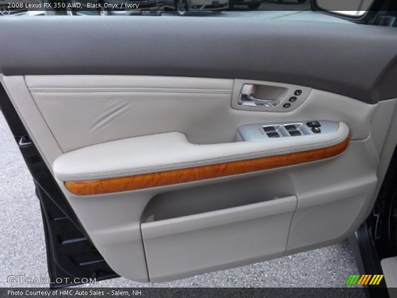 Black Onyx / Ivory 2008 Lexus RX 350 AWD