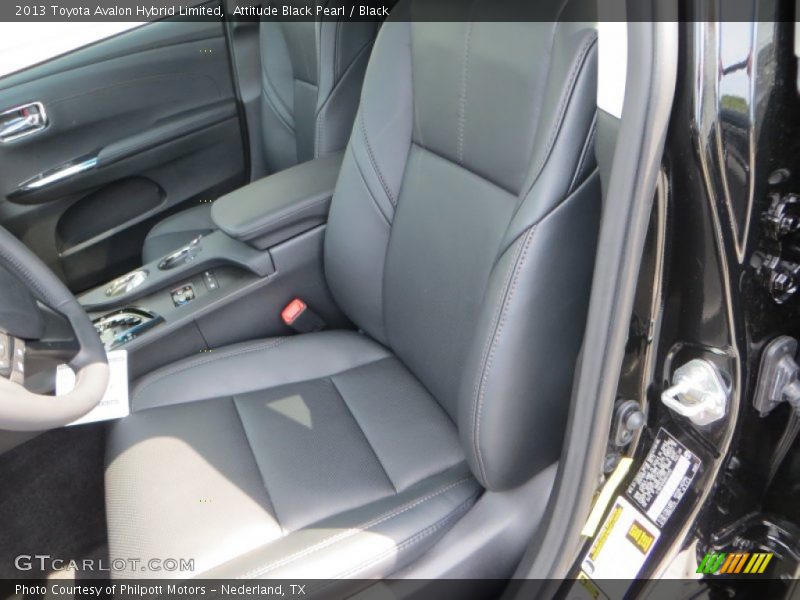 Attitude Black Pearl / Black 2013 Toyota Avalon Hybrid Limited