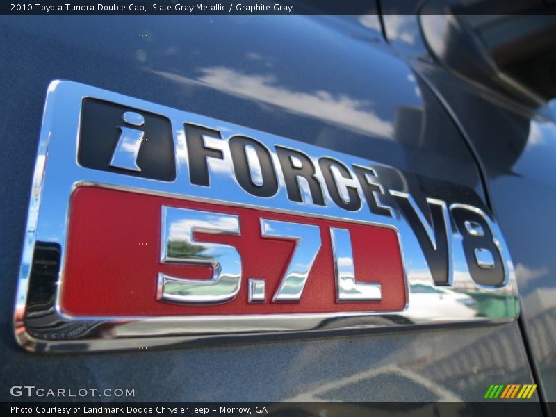 Slate Gray Metallic / Graphite Gray 2010 Toyota Tundra Double Cab