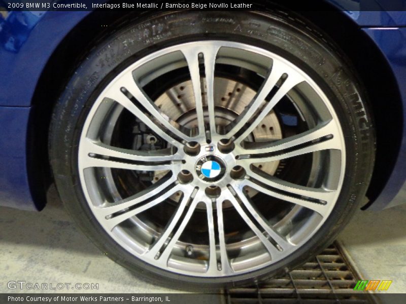 Interlagos Blue Metallic / Bamboo Beige Novillo Leather 2009 BMW M3 Convertible