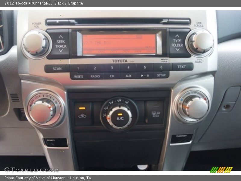 Black / Graphite 2012 Toyota 4Runner SR5