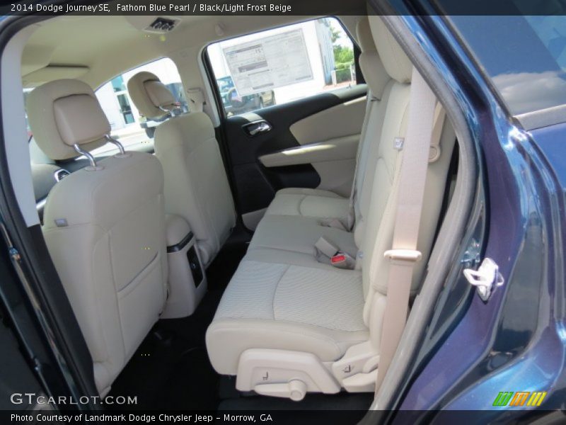Rear Seat of 2014 Journey SE