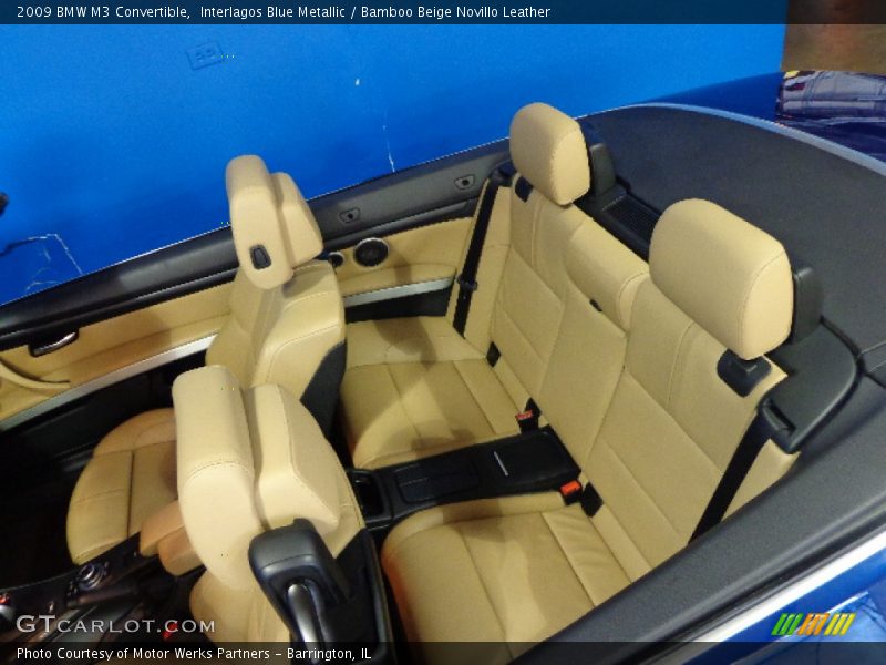 Interlagos Blue Metallic / Bamboo Beige Novillo Leather 2009 BMW M3 Convertible