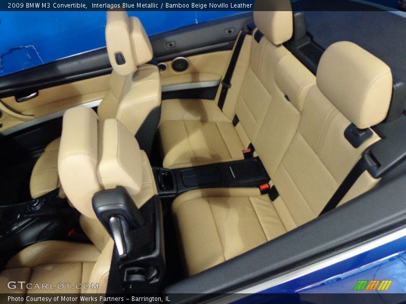 Interlagos Blue Metallic / Bamboo Beige Novillo Leather 2009 BMW M3 Convertible