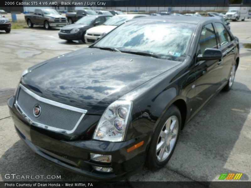 Black Raven / Light Gray 2006 Cadillac STS 4 V6 AWD