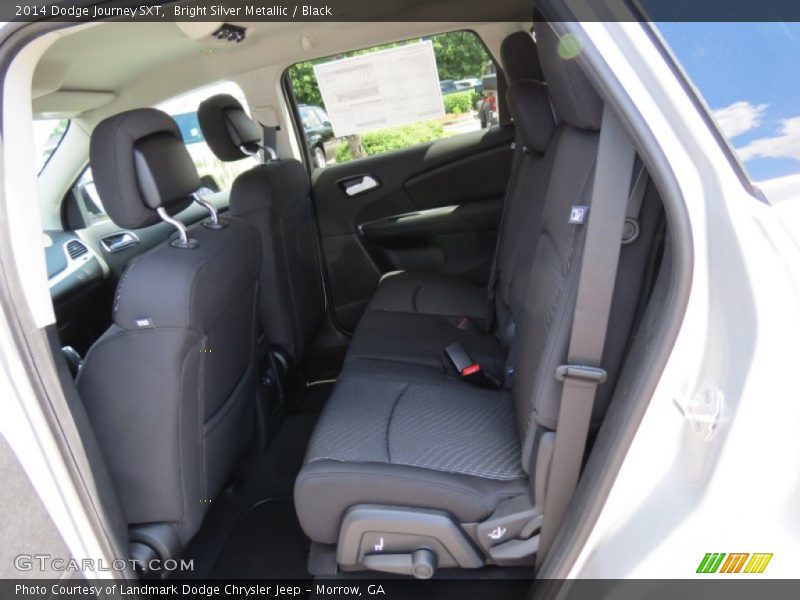 Bright Silver Metallic / Black 2014 Dodge Journey SXT