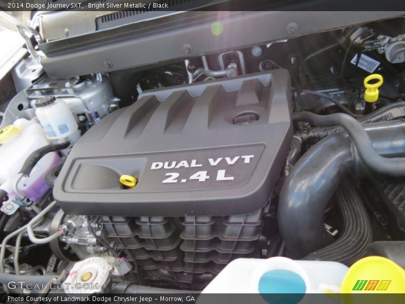 Bright Silver Metallic / Black 2014 Dodge Journey SXT