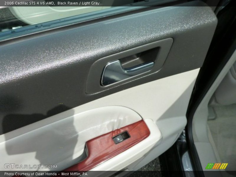 Black Raven / Light Gray 2006 Cadillac STS 4 V6 AWD