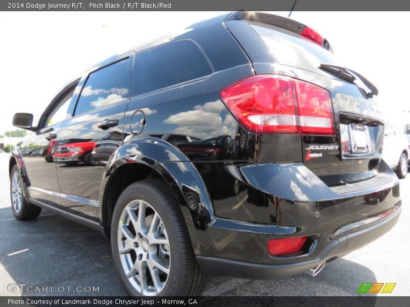 Pitch Black / R/T Black/Red 2014 Dodge Journey R/T