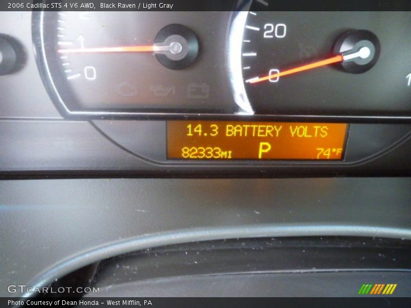 Black Raven / Light Gray 2006 Cadillac STS 4 V6 AWD