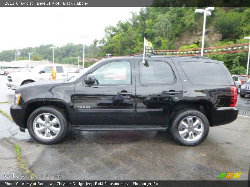Black / Ebony 2012 Chevrolet Tahoe LT 4x4
