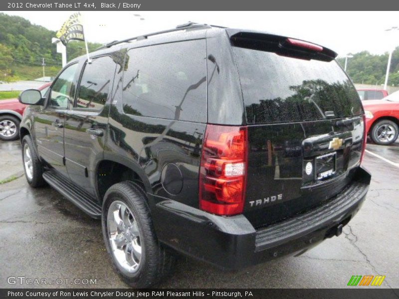 Black / Ebony 2012 Chevrolet Tahoe LT 4x4