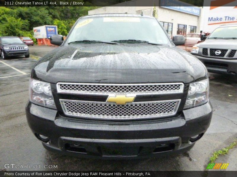 Black / Ebony 2012 Chevrolet Tahoe LT 4x4