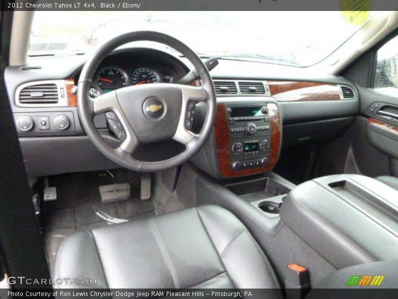 Black / Ebony 2012 Chevrolet Tahoe LT 4x4