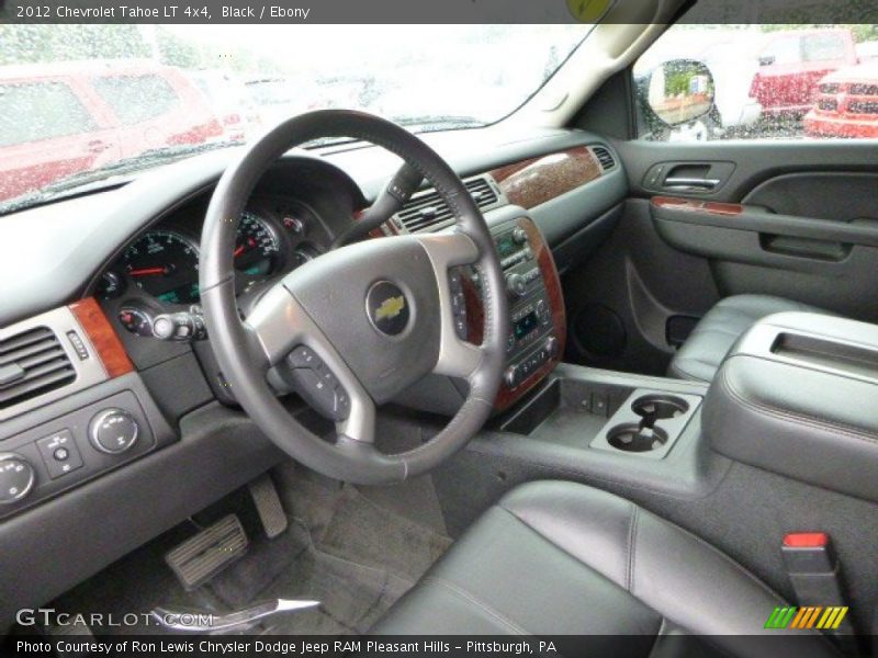 Black / Ebony 2012 Chevrolet Tahoe LT 4x4