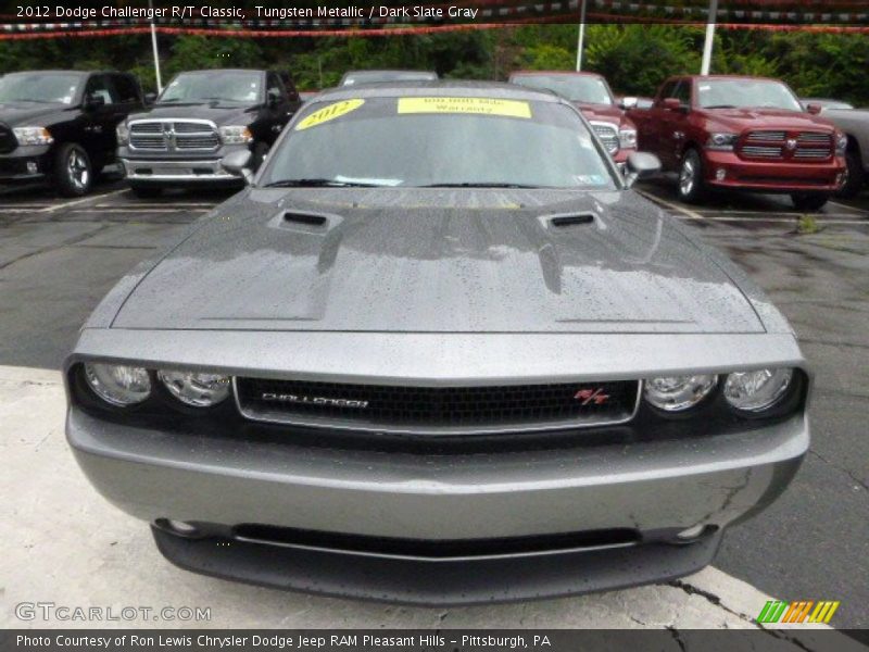 Tungsten Metallic / Dark Slate Gray 2012 Dodge Challenger R/T Classic