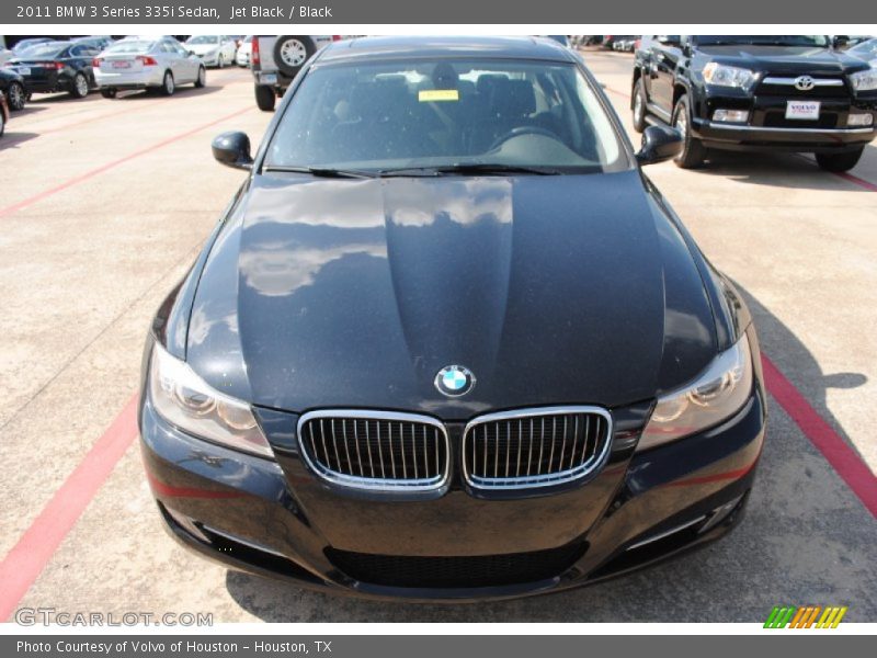 Jet Black / Black 2011 BMW 3 Series 335i Sedan