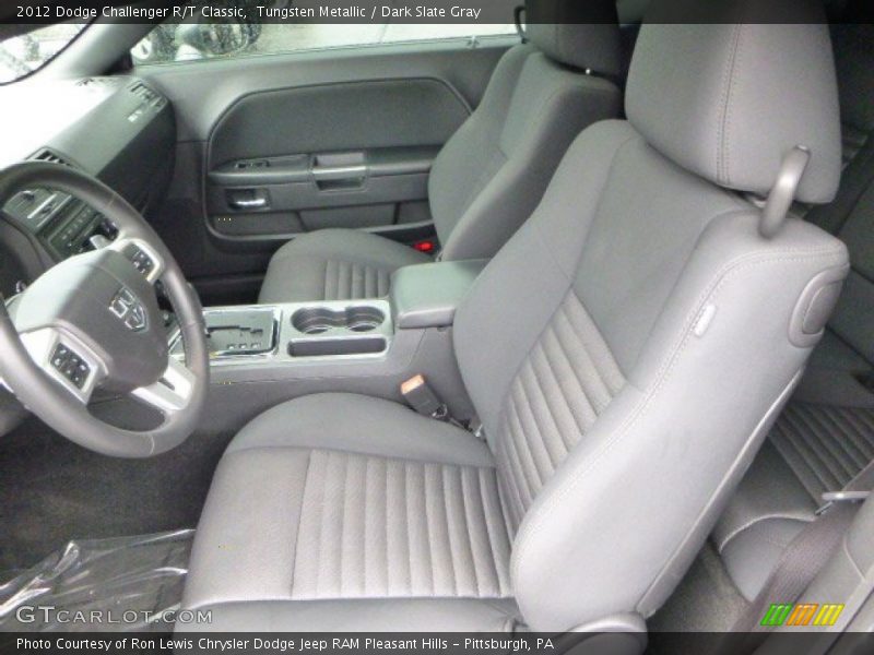 Front Seat of 2012 Challenger R/T Classic