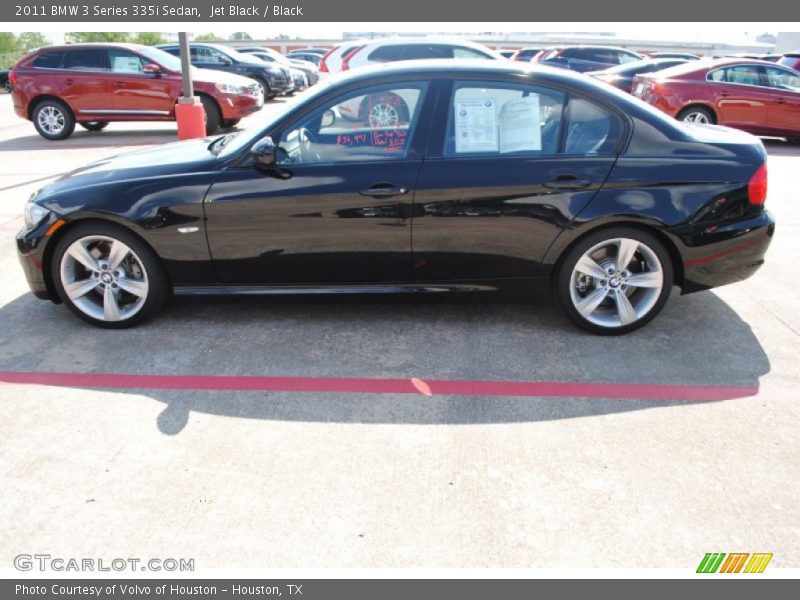 Jet Black / Black 2011 BMW 3 Series 335i Sedan