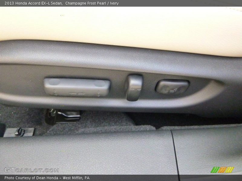 Champagne Frost Pearl / Ivory 2013 Honda Accord EX-L Sedan