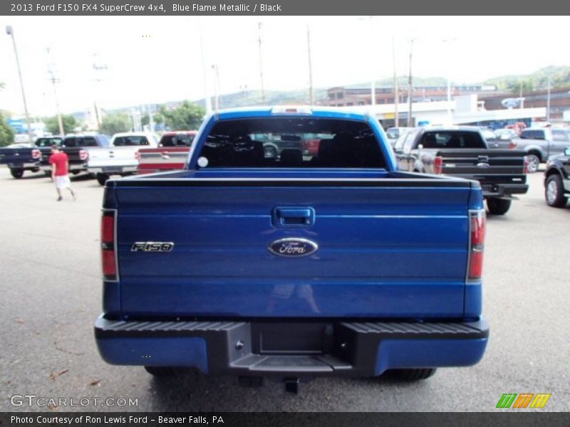 Blue Flame Metallic / Black 2013 Ford F150 FX4 SuperCrew 4x4