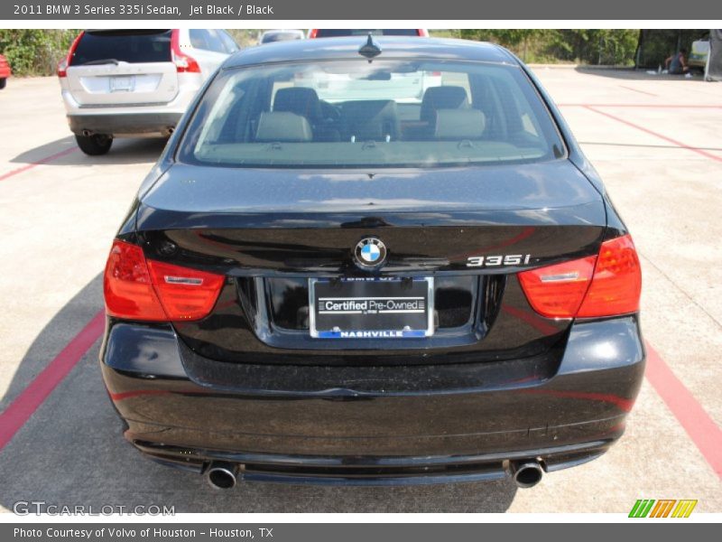 Jet Black / Black 2011 BMW 3 Series 335i Sedan