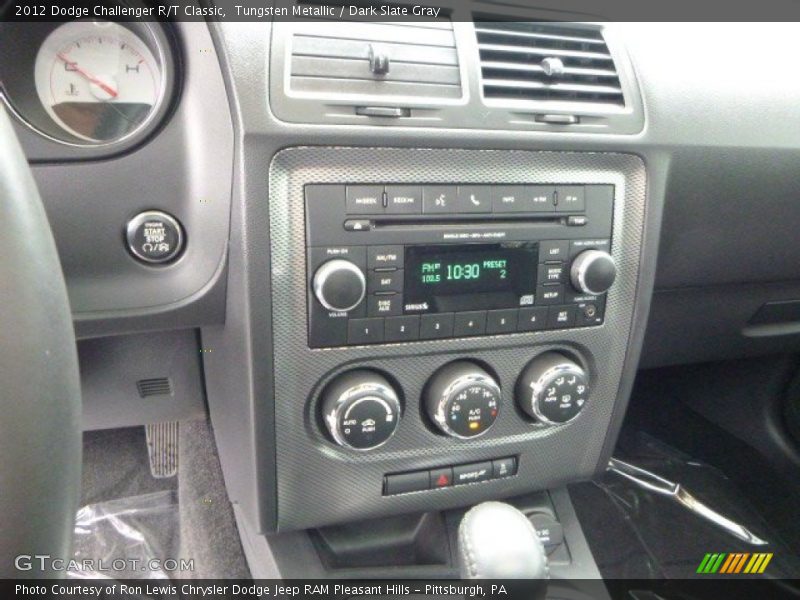 Tungsten Metallic / Dark Slate Gray 2012 Dodge Challenger R/T Classic