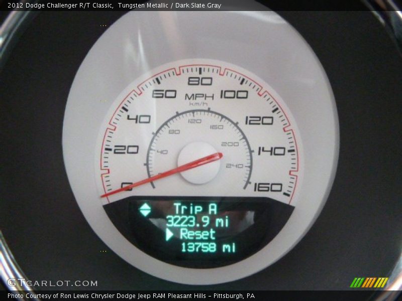 Tungsten Metallic / Dark Slate Gray 2012 Dodge Challenger R/T Classic