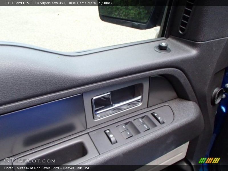 Blue Flame Metallic / Black 2013 Ford F150 FX4 SuperCrew 4x4