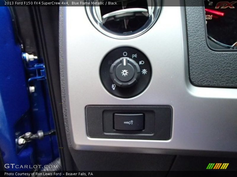 Blue Flame Metallic / Black 2013 Ford F150 FX4 SuperCrew 4x4