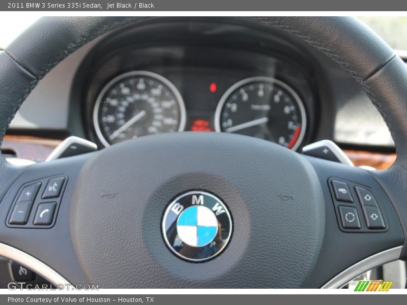 Jet Black / Black 2011 BMW 3 Series 335i Sedan