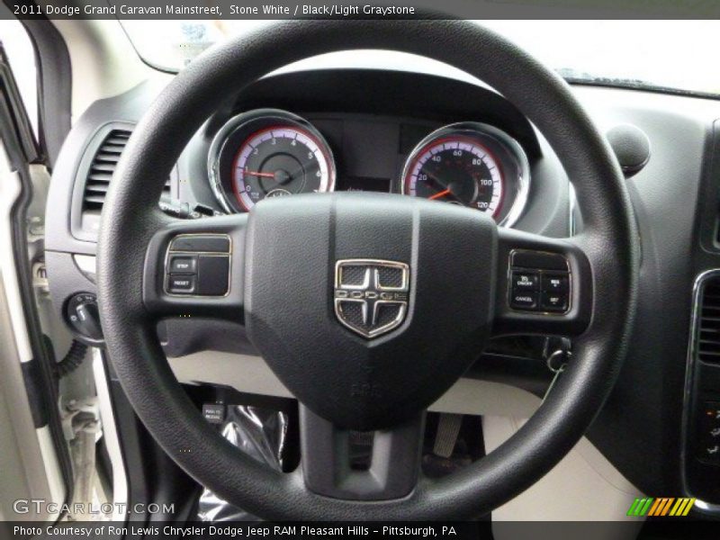  2011 Grand Caravan Mainstreet Steering Wheel