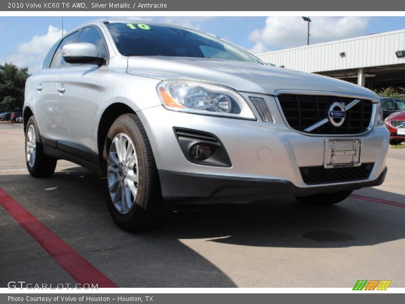 Silver Metallic / Anthracite 2010 Volvo XC60 T6 AWD