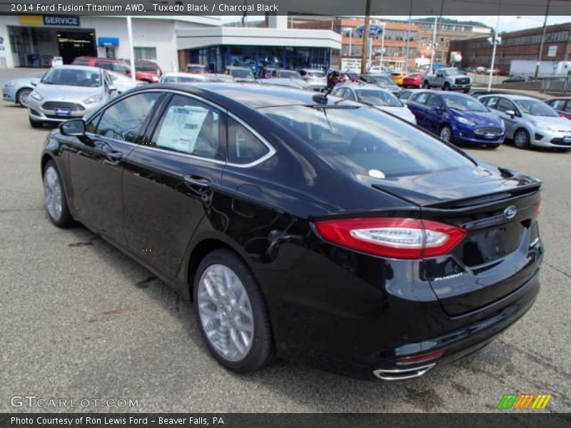 Tuxedo Black / Charcoal Black 2014 Ford Fusion Titanium AWD