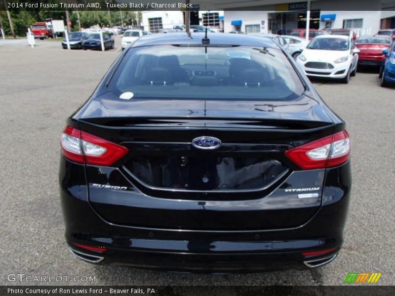 Tuxedo Black / Charcoal Black 2014 Ford Fusion Titanium AWD