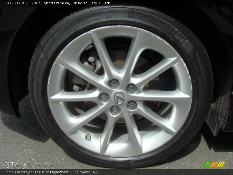 Obsidian Black / Black 2012 Lexus CT 200h Hybrid Premium