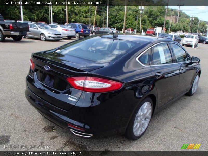 Tuxedo Black / Charcoal Black 2014 Ford Fusion Titanium AWD