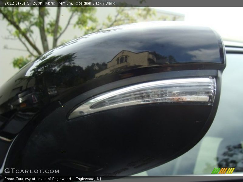 Obsidian Black / Black 2012 Lexus CT 200h Hybrid Premium