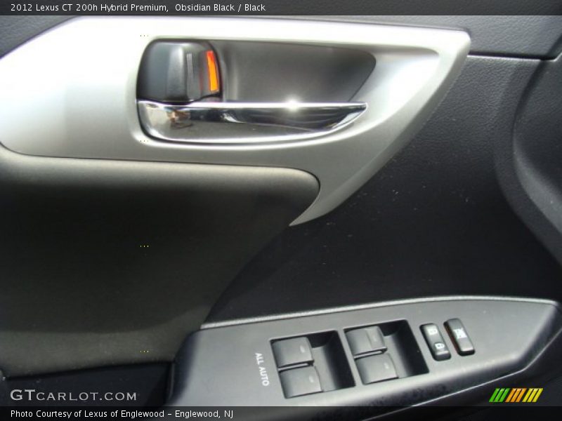 Obsidian Black / Black 2012 Lexus CT 200h Hybrid Premium