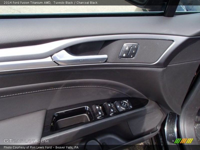 Tuxedo Black / Charcoal Black 2014 Ford Fusion Titanium AWD