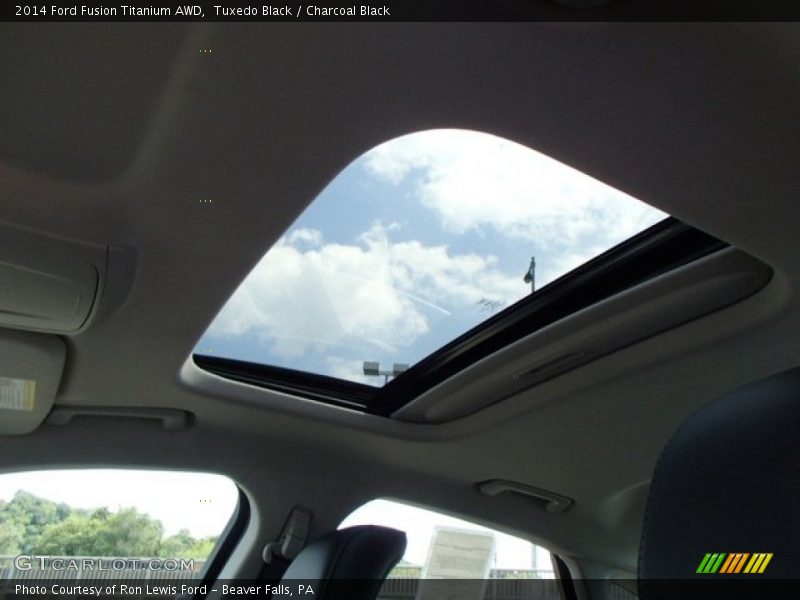 Tuxedo Black / Charcoal Black 2014 Ford Fusion Titanium AWD