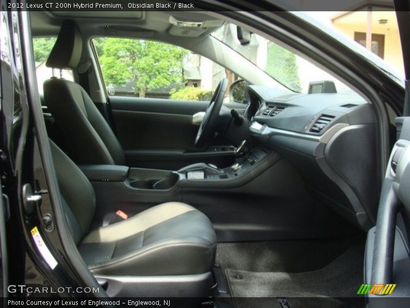 Obsidian Black / Black 2012 Lexus CT 200h Hybrid Premium