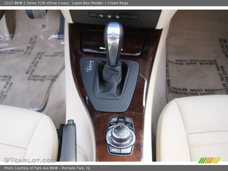 Liquid Blue Metallic / Cream Beige 2013 BMW 3 Series 328i xDrive Coupe