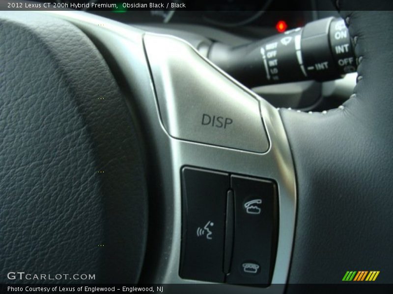 Obsidian Black / Black 2012 Lexus CT 200h Hybrid Premium