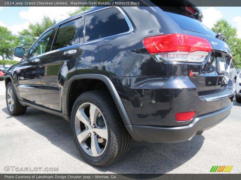 Maximum Steel Metallic / Morocco Black 2014 Jeep Grand Cherokee Limited