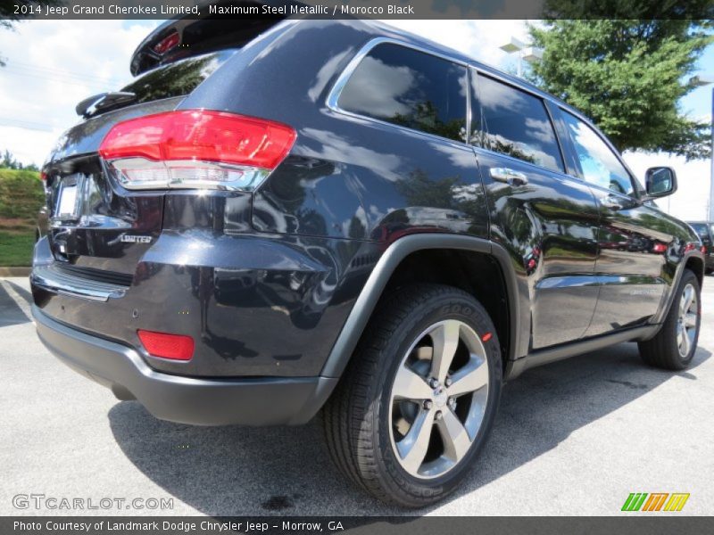 Maximum Steel Metallic / Morocco Black 2014 Jeep Grand Cherokee Limited