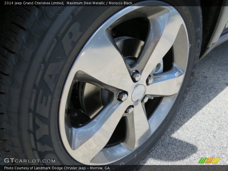 Maximum Steel Metallic / Morocco Black 2014 Jeep Grand Cherokee Limited