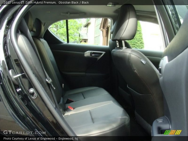 Obsidian Black / Black 2012 Lexus CT 200h Hybrid Premium